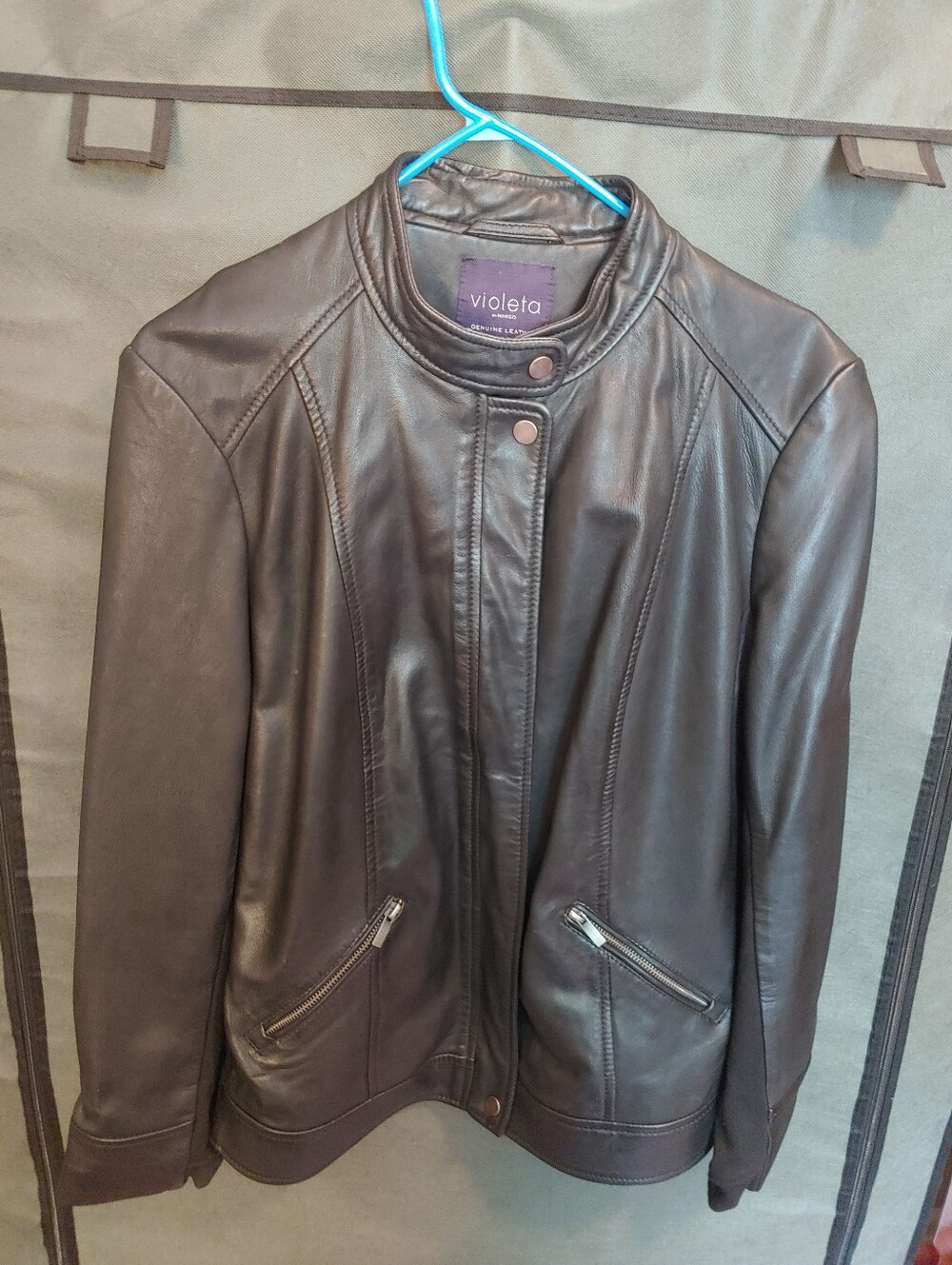 Women's Black Leather Jacket